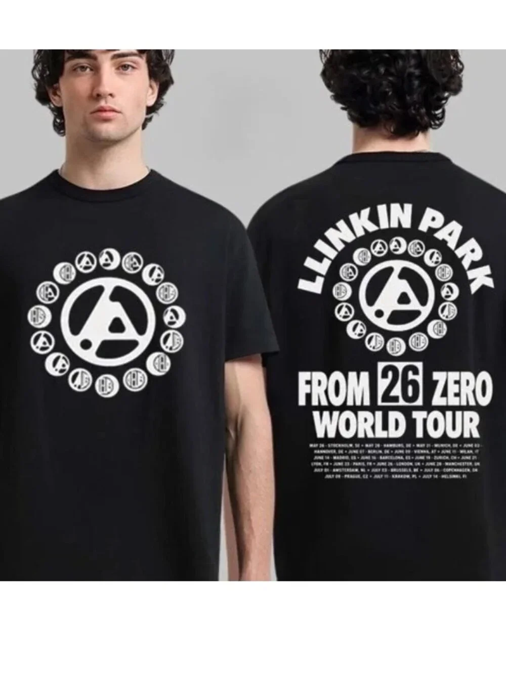 Linkin Park From Zero World Tour 2026 Graphic T-Shirt
